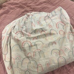 $10 ADD ON‎ Pottery barn Kids fitted crib sheet - rainbow